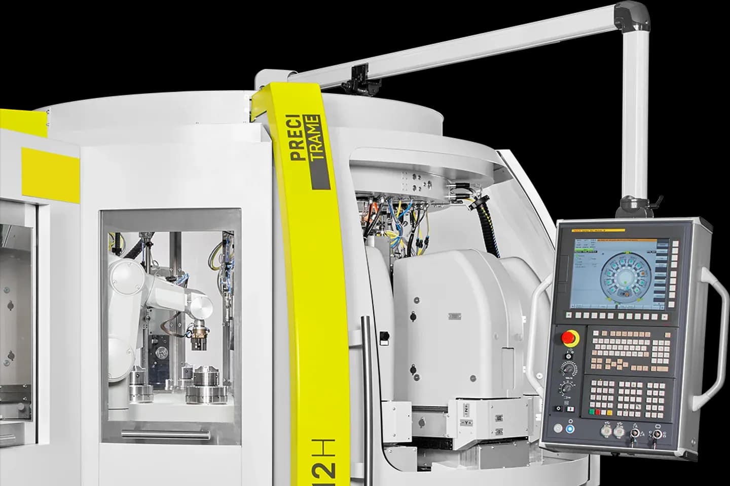 Precitrame MTR312H CNC rotary transfer machine